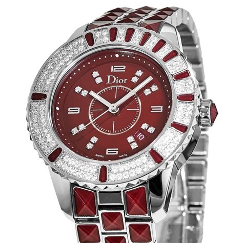 Diamond Dior Watch .